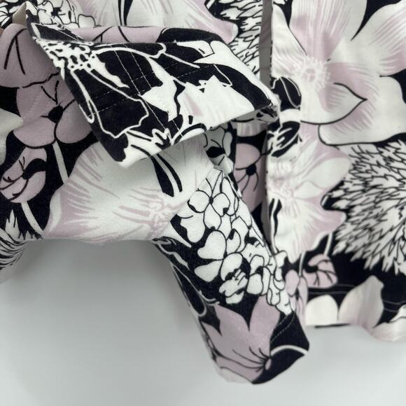 Cache Floral Y2K Skorts Sz 10 Tropical Couture Preppy Skirt Shorts Resort Garden - Picture 3 of 9